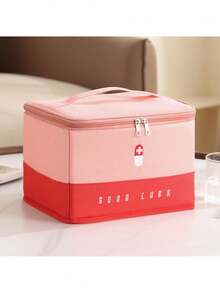 聚酯纤维急救包 - 空医疗用品收纳包，适用于家庭、办公室、旅行、徒步、露营、背包旅行、骑行 - 便携式创伤急救包