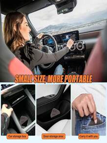 1pc Ultra-Fine Fiber Car Computer Tablet Phone Screen Cleaner, Microfiber Touch Screen Cleaning Cloth For Dashboards And Displays, Car Interior Cleaning And Care Products