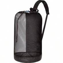 BVI Mesh Backpack: Compact 33L Size Great Beach Bag For Dry Wet Gear - Black - View 1