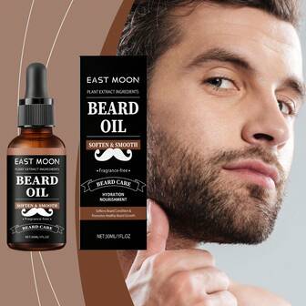 Men's Beard Care Essential Oil Nourishing Moisturizing Hydrating Soft And Glossy Beard Care Essential Oil
