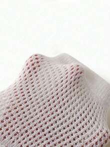 1 对婴儿爬行护膝，刺绣设计，防滑透气网眼面料，适合 0-3 岁儿童爬行、行走、户外/室内活动和防滑保护