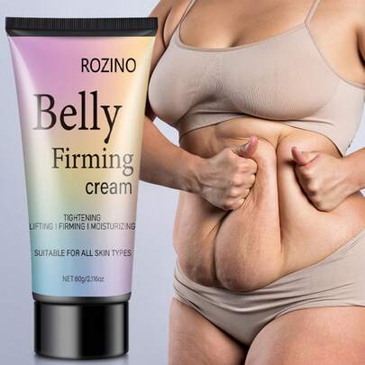 60g Body Tightening Cream, Enriched With Ginger, Turmeric, Retinol, And Rosemary Extracts, Suitable For Abdomen, Buttocks, And Whole Body Skin, Unisex, Tightens And Moisturizes Skin, Great Gift For Father's/Mother's Day