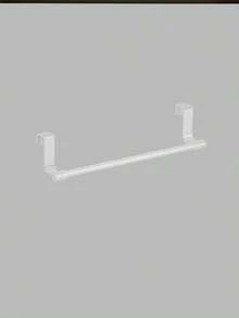 Bold And Thickened Stainless Steel Door Towel Rack Tea Towel Rack Bath Towel Rack Punch-Free Towel Bar Stainless Steel Rack Suitable For Bathroom Kitchen Door Drawer Toilet (Hook Plastic + Hanging Rod Stainless Steel) Kitchen Items Kitchen Accessories Kitchen Tools - Bold and Thick Towel Rack - View 14