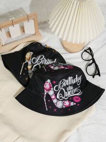 2-Sided Printed Reversible Bucket Hat For Women - Multicolor - View 4