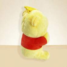 笑脸毛绒钥匙扣 - 可爱卡通人物包包挂饰，儿童礼物 - 彩色 - 查看 3