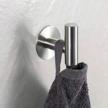 Gancio in acciaio inossidabile per accessori da bagno, appendiabiti da parete moderno per bagno, cucina, accappatoi, vestiti, autoadesivo per bagno, hotel, garage, piscina, accessori per la casa