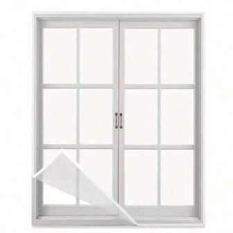 Summer Mosquito And Insect Proof Screens, Living Room And Bedroom Mosquito And Insect Proof Screens, Self-Adhesive Reusable Mosquito And Insect Proof Screens, Elegant And Simple Design, Tightly Woven, Lightweight And Breathable Screens, Ventilated, Washable, Handmade Home Decoration, Household Self-Adhesive No Hole Sand Windows, DIY Self-Adhesive Breathable Anti Pet Scratch Wear-Resistant Installation Simple And Convenient