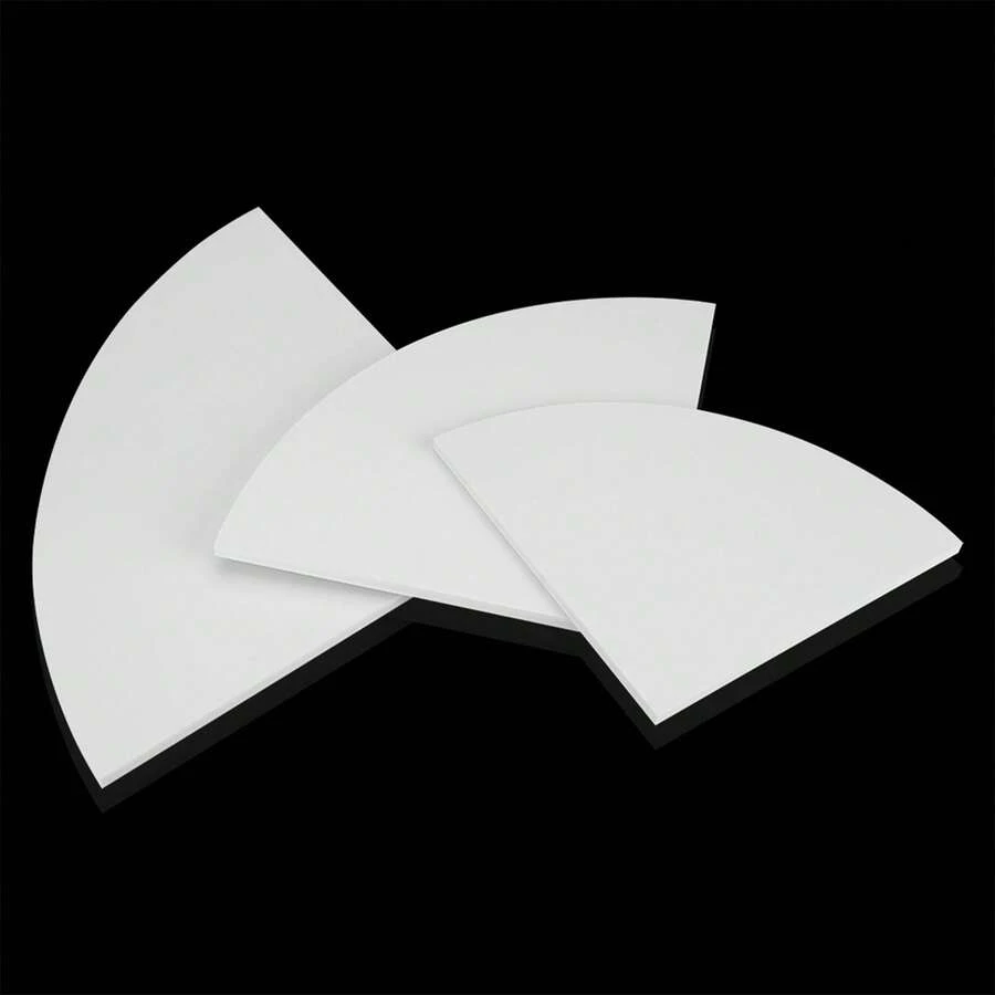 3Pcs Floating Corner Shelf Wall Mounted Storage Rack Bookshelves Home Furniture Office Decor - Multicolor - View 1