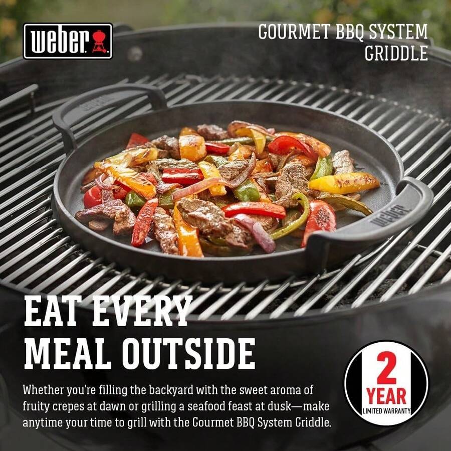 ウェーバー(Weber) バーベキュー コンロ BBQ グリル GBSグリドル 鉄板グルメバーベキューシステム 30.5 cm【日本正規品】 - なし - チェックする 1