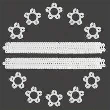 5/10/20/30/50PCS Balloon Clips, Balloon Arch Bracket Buckle,Balloon Connectors Clip Holders For Decor Balloon Arch Column Stand Garland Birthday Wedding Decorations Mother's Day Graduation