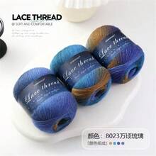 1 Bag (300g) Rainbow Gradient Long Dyeing Wool Yarn For DIY Hand Knitting, Used For Making Women's Shawls, Hats, Scarves And Sweaters. 1 Bag = 3 Pieces = 300g - 3 Packs - View 18