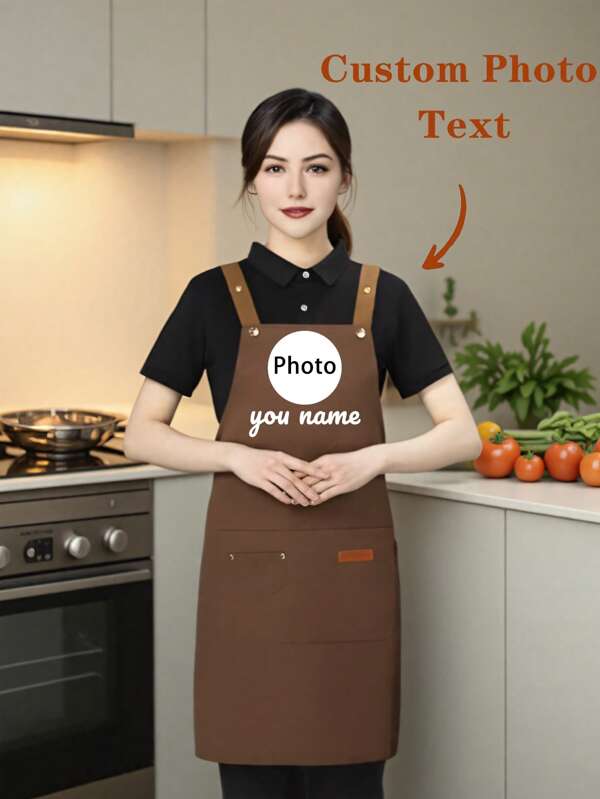 Delantal personalizado, delantales personalizados, delantales para el Día de la Madre, delantales para hombres, delantal de cocina personalizado, delantal personalizado, delantal con foto personalizada, regalo de cumpleaños, regalos para el Día de la Madre/Padre, delantal de cocina, delantal de mujer, delantal de BBQ personalizado, regalos para mamá/papá, regalo, regalo para ella