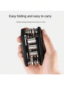 Bicycle Repair Kit 17-In-1 Hexagonal Wrench Socket Mountain Bike Repair Repair Accessories - Multicolor - View 2