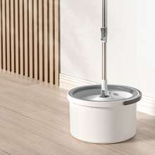 Mop cu găleată cu autocurățare, fără spălare manuală Mop plat folosit acasă Instrumente de curățare Mop rotativ