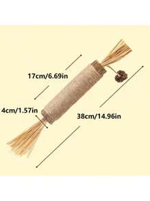 1 paquete de juguetes con hierba gatera para gatos, palos de hierba gatera, juguetes para masticar para la limpieza dental de gatos, golosina para gatos y gatitos, juguete dental para gatos