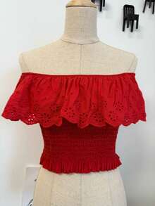 Camisetas femininas - Vermelho - Ver 1