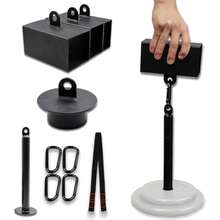 Metal Pinch Block G Set With Loading Pin Pinch Block G Workout Rock Climbing Power Gs Forearm Finger Exerciser Strength Training Strengthener Equipment - Black - View 1