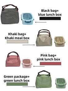 1pc 1200ml Bento Lunch Box With Cutlery Set And Leak-Proof Lid, 3 Compartment Food Containers Suitable For Adult Men And Women, For Camping, Meal Prep, School Supplies, Back To School, Kitchen, Christmas Gifts (Cutlery, Lunch Box And Storage Bag Included)