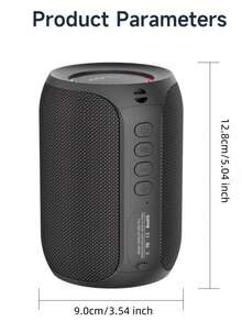 ZEALOT S32PRO 15W 无线音箱，便携式蓝牙音箱，带 RGB 灯光，高品质立体声，8 小时播放时间，兼容 SD 卡/USB/AUX，支持双设备配对，适用于户外/骑行/室内/桌面/海滩等多种场景。 - 彩色 - 查看 4