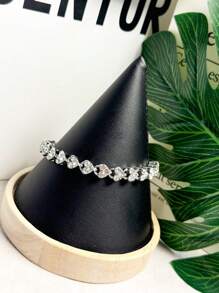 1pc Ultra-brilhante Natural Cristal Contas Estilo Romano Pulseira, Design Unissex Adequado Para Dia Das Mães, Dia Dos Namorados, Presente Para Parceiros