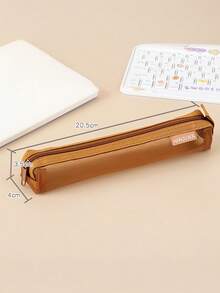 Mini Mesh Pencil Case Storage Bag For Exams, Portable Pencil Case, Multi-Functional Square Stationery Bag Organizer Organization - Multicolor - View 11