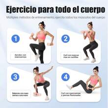 MERACH Juego de 2 mancuernas ajustables MERACH, 4 en 1, para mujer, de 1 a 4 kg, para entrenamiento de fuerza, fitness, gimnasio en casa, regalo.