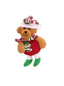 1/4pcs Christmas Fabric Hanging Ornament Mini Dolls Pendant Christmas Tree Decorations Party Holiday Decor Small Gift,Christmas