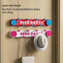 1 Stück Dopamin Rotations-Saughaken, starke Klebe-Wandhaken für Badezimmer, Küche, Schlafzimmer, ohne Bohren benötigt