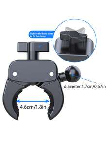 Universal Tablet Holder - Fitness Bike Phone Mount, Compatible With Fitness Bike Handlebars, Treadmills And Microphone Stands - Fits 4.7" To 13" Tablets And All Smartphones - Black - View 9