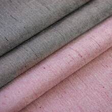 1pc Patchwork Linen Blend Curtain Decoration For Home