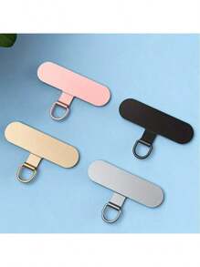 Cordón para teléfono de metal ultraligero - Correa de acero inoxidable duradera, adecuada para usuarios activos - Universal, excelente para correr, escalar y deportes