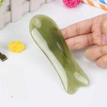 Barra de masaje de acupresión facial, raspador de masaje facial y de belleza para los ojos (no de cuerno de buey), bolígrafo de masaje de meridianos para todo el Body