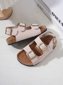 1 Pair Summer, Casual & Fashionable, Retro Durable Boys Sandals