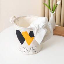 Cesta de almacenamiento plegable y portátil lista para el dormitorio para una organización compacta en espacios pequeños; ideal para cosméticos, ropa sucia, artículos de cuidado personal, limpieza de dormitorios y baños, soluciones de orden en la lavandería, cesta plegable ligera para dormitorio, apartamento o vivienda compartida; uso versátil para maquillaje, artículos de tocador, accesorios, viajes y conveniencia de transporte - Multicolor - Ver 6