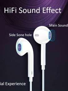 سماعات أذن متوافقة مع آيفون، سماعات أذن داخل الأذن نوع C USB-C مريحة، سماعات رأس سلكية استريو عالي الجودة نوع C 3.5 مم مع ميكروفون بلوتوث والتحكم في المكالمات، عازلة للضوضاء