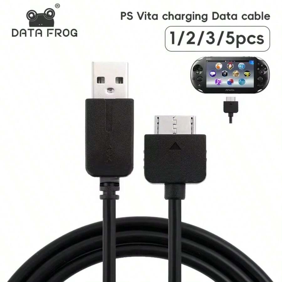 DATA FROG 1-2-3-5pcs USB Transfer Data And Charging Cable For Play Station PS 1000 PSV1000 Power Adapter Wire - Set - View 1