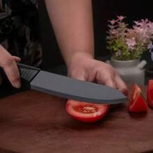Black 3-Piece Knife Set - Chef Knife, Utility Knife & Peeler | Premium Kitchen Knives For Home Cooking