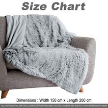 VELVETIO Hug & Snug Throw Blanket Warm Cosy Throw For Sofa Settee Snuggle Thermal Throws