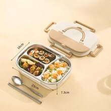 Stainless Steel Bento Box School Lunch For Students Keep Food Separated Durable And Safe