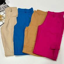 Miguxas Kids - Stylish And Comfortable Tailored Cargo Pants For Girls, 12 To 16 Years Old