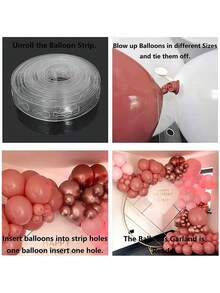 气球胶 点胶 双面胶 点胶 无痕胶 可移动100点派对用品 - 白色 - 查看 6