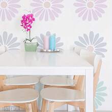 8Inch Large Daisy Stencil For DIY Crafts – Reusable & Washable Flower Stencil, PET Material, Perfect For Home Decor,Back To School,School Supplies - 8*8inch - View 5