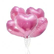 AFYPRTY 10pcs 18 Inch Heart Aluminum Foil Balloons Suitable For Festive Party Room Decoration Supplies Mother's Day Valentine's Day Outdoor Event Planning Decorations, Back To School Valentine Day - Multicolor - View 36