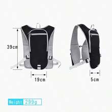 Outdoor Running Vest Hydration Pack, Lightweight Hydration Vest For Men And Women, Reflective Design Water Bladder Backpack With Adjustable Shoulder Straps And Multiple Pockets, Foldable Breathable Ultra-Light Outdoor Backpack, Suitable For Running, Hiking, Cycling And Marathon Gear, Ergonomic Backpack, Quality Hydration Backpack - Multicolor - View 6