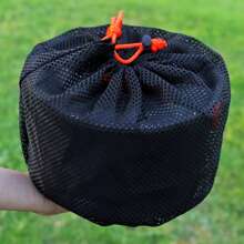 3-częściowy zestaw aluminiowych lekkich naczyń kempingowych (garnek/patelnia/czajnik) | Plecak turystyczny, piknikowy, do gotowania na świeżym powietrzu | Przenośny, łatwy w przechowywaniu, odporny na upadki