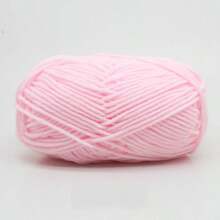1pc 50g 5-Stranded Cotton Yarn, Suitable For DIY Weaving Bags, Scarves, Hats, Sweaters, Home Textiles