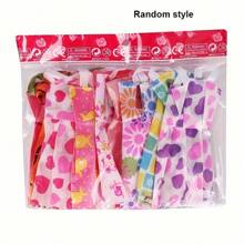 32pcs/Set Fashion Style Outfit & Accessories For 11.5in/30cm Doll, Including Mini Dress, Shoes, Bags, Hangers, Necklace, Glasses, Handmade Toys, Christmas Gift