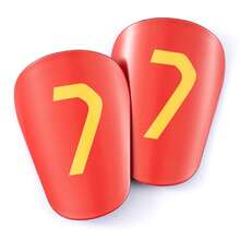 1 Pair Mini Master 7# Red Football Insert Thicken Leg Guards - Durable Mini Football Shin Guards Suitable For All Seasons - Multicolor - View 9