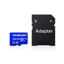 128GB Micro SD Card With SD Adapter - High-Speed C10 U3 A1 V30 Memory Card, Reliable Performance For Smartphones & Tablets, Digital Content Storage | Secure Storage | Highspeed Memory - Blue - View 8