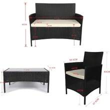 Chicreat Polyrattan Indoor And Outdoor Lounge Set - 1 - View 2